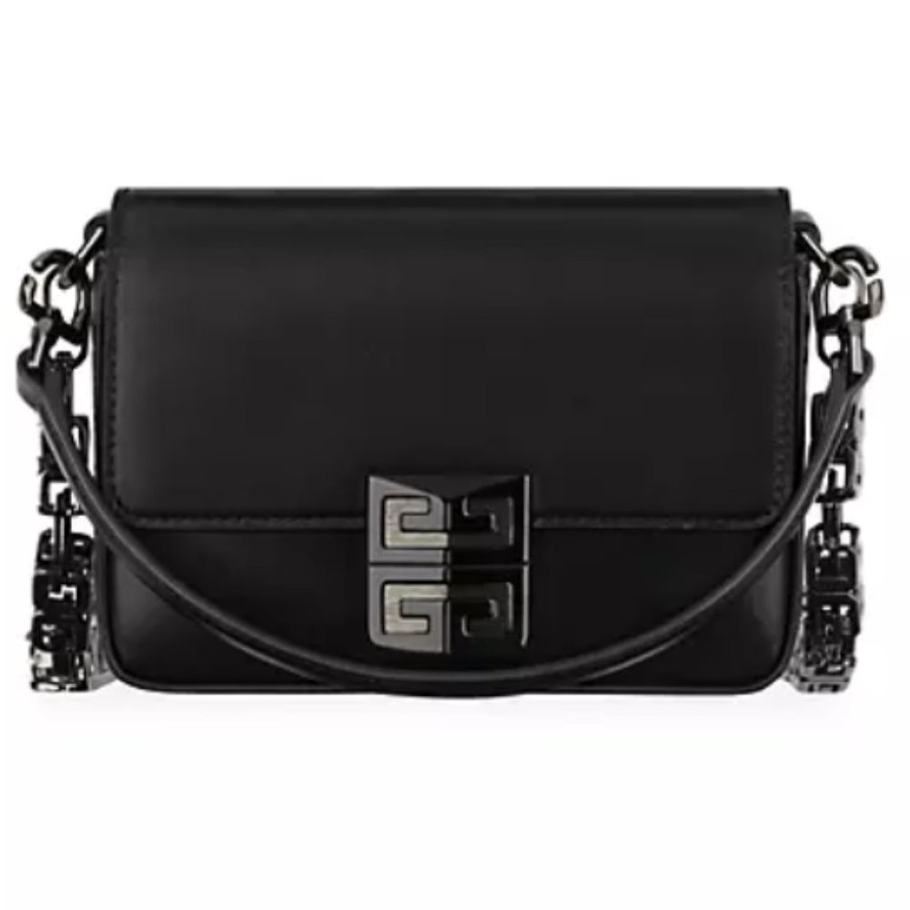 Givenchy Small Leather Crossbody Bag Black